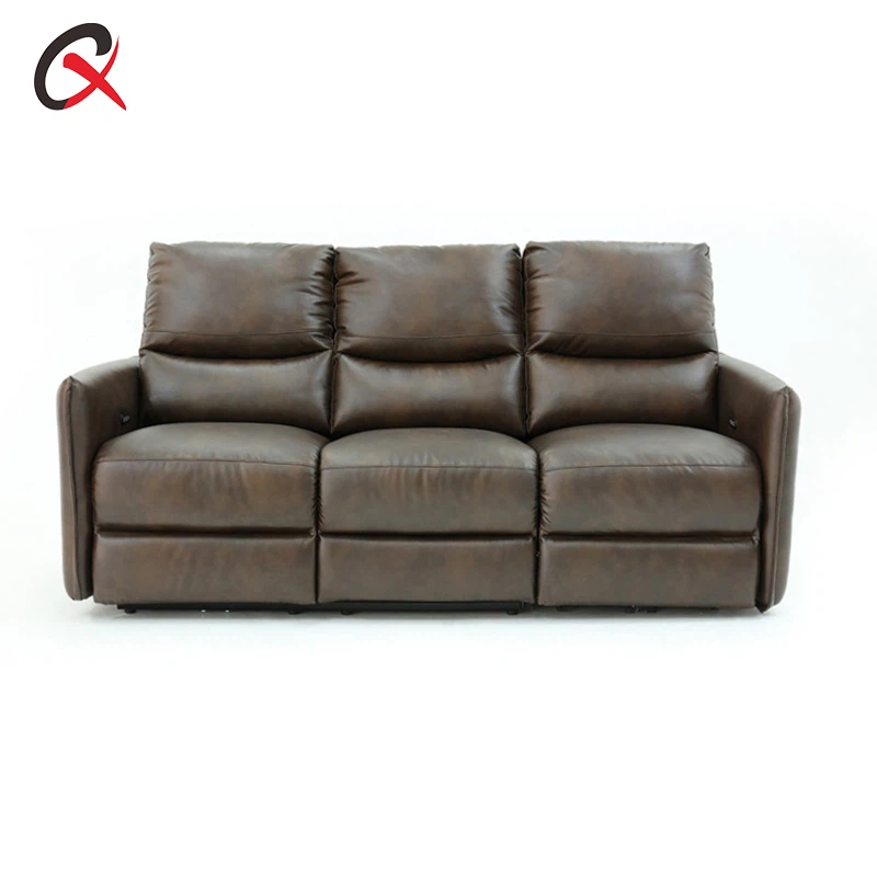 3 Seater Recliner Leather
