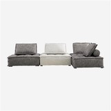 Armless Sectional Couch