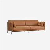 Brown three Seater Sofa